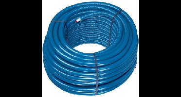 Uponor - Uni Pipe PLUS buis - 20mm - met isolatielaag 10mm - blauw (Per Rol 75m)