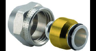 Uponor klem koppeling - klem x euroconus binnendraad - 25mm x 3/4"