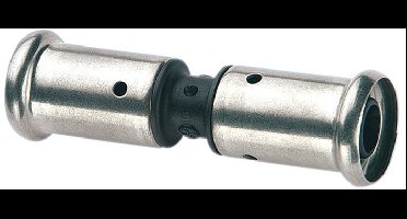 Henco - Koppeling - pers x pers - 50mm x 50mm - pvdf