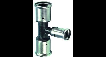Henco - verloop T-stuk 90� - pers x pers x pers - 40mm x 26mm x 40mm - pvdf