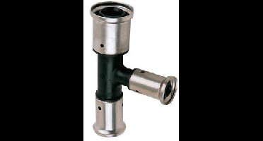 Henco - verloop T-stuk 90� - pers x pers x pers - 26mm x 16mm x 16mm - pvdf