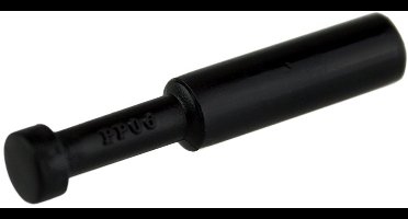 Plug 8mm zwart (PP 0800N)