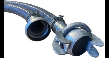 Universele Slang Zuig-Pers - Compleet met Bauer Koppelingen - 50mm - 10meter
