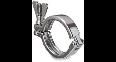 Triclamp koppeling - DIN 32676 - Klemband - Licht - Fl.50.5
