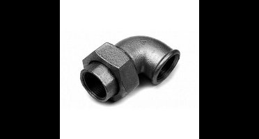 Haakse Koppeling 90� Nr.96 Zwart 3/4