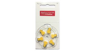 ReSound 10 Hoortoestelbatterijen