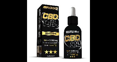 CBD olie Iso - Stacker 2 • 30ml (1200 drops) | 10% | 3000 mg