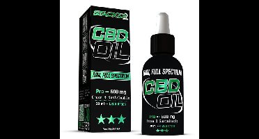 CBD olie Pro - Stacker 2 • 30ml (1200 drops) | 2% | 600 mg