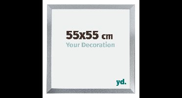 Fotolijst 55x55 cm - Zilver Glans - MDF - Catania