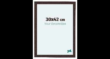 Fotolijst 30x42 cm - Eiken Donker - MDF - Como