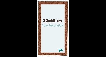 Fotolijst 30x60 cm - Walnoot - MDF - Como
