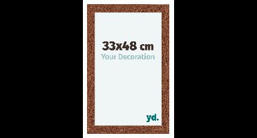 Fotolijst 33x48 cm - Walnoot - MDF - Como