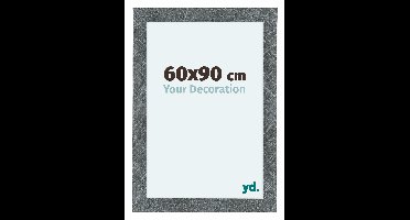 Fotolijst 60x90 cm - IJzer Geveegd - MDF - Como