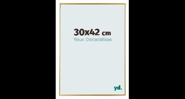 Fotolijst 30x42 cm - Goud - Kunststof - Evry