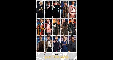 Poster Doctor Who - Doctors Grid 61x91,5cm
