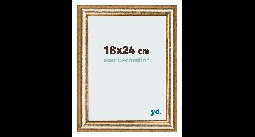 Fotolijst 18x24 cm - Goud Antiek - MDF - Lazio