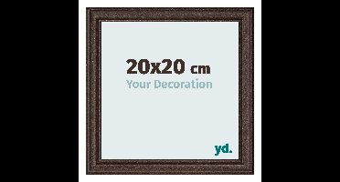 Fotolijst 20x20 cm - Eiken Donker - MDF - Lazio