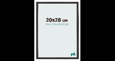 Fotolijst 20x28 cm - Zwart Mat - MDF - Bologna