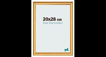 Fotolijst 20x28 cm - Goud Mat - MDF - Lazio