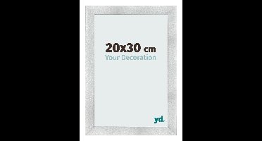 Fotolijst 20x30 cm - Aluminium Geborsteld - MDF - Pisa