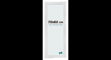 Fotolijst 20x60 cm - Zilver Mat - MDF - Pisa