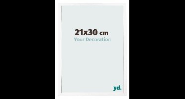 Fotolijst 21x30 cm - Wit Mat - MDF - Bologna