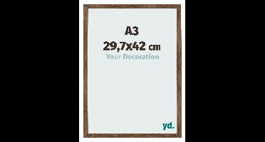 Fotolijst A3 - 29,7x42 cm - Eiken Rustiek - MDF - Bologna