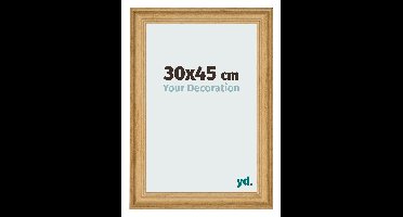 Fotolijst 30x45 cm - Dennen Houtnerf - MDF - Lazio