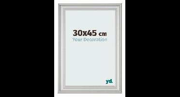 Fotolijst 30x45 cm - Zilver Mat - MDF - Lazio