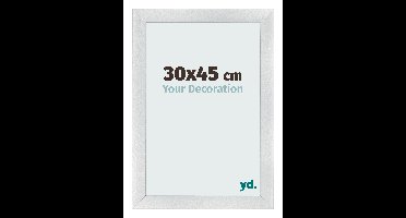 Fotolijst 30x45 cm - Zilver Mat - MDF - Pisa