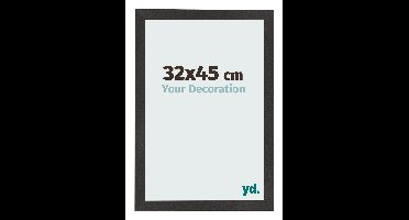Fotolijst 32x45 cm - Zwart Mat - MDF - Bologna