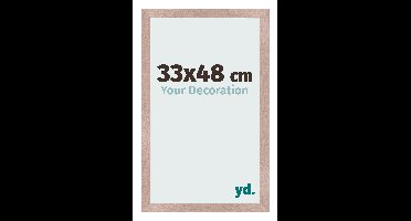 Fotolijst 33x48 cm - Oudroze - MDF - Bologna
