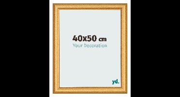 Fotolijst 40x50 cm - Goud Mat - MDF - Lazio