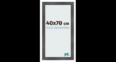 Fotolijst 40x70 cm - Zwart Mat - MDF - Pisa