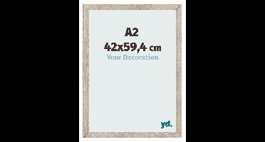 Fotolijst A2 - 42x59,4 cm - Eiken Licht - MDF - Pisa