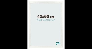 Fotolijst 42x60 cm - Wit Geveegd - MDF - Pisa