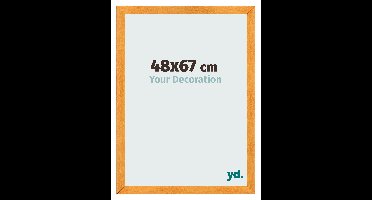 Fotolijst 48x67 cm - Oranje - MDF - Pisa