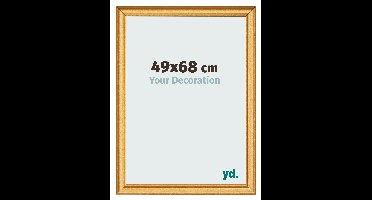 Fotolijst 49x68 cm - Goud Mat - MDF - Lazio