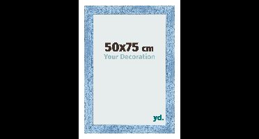 Fotolijst 50x75 cm - Helder Blauw Geveegd - MDF - Pisa