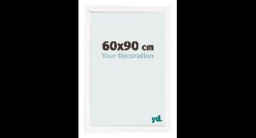Fotolijst 60x90 cm - Wit Hoogglans - MDF - Bologna