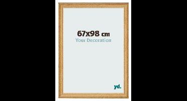 Fotolijst 67x98 cm - Dennen Houtnerf - MDF - Lazio
