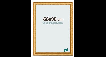 Fotolijst 68x98 cm - Goud Mat - MDF - Lazio