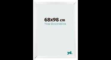Fotolijst 68x98 cm - Wit Mat - MDF - Pisa
