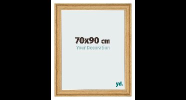 Fotolijst 70x90 cm - Dennen Houtnerf - MDF - Lazio