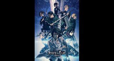 Poster Attack on Titan - Season 4 Group Shot 38x52cm