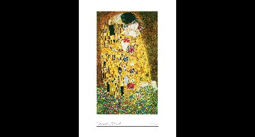 Kunstdruk Gustav Klimt - Der Kuss 50x70cm