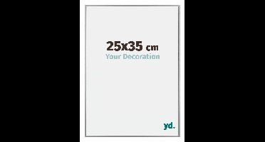 Puzzellijst 25x35 cm - Platina - Aluminium - Kent