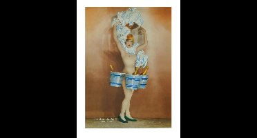 Kunstdruk - Casino de Paris Nina Mery 30x40cm