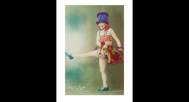 Kunstdruk - Moulin Rouge Miss Amenda 30x40cm