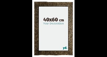 Fotolijst 40x60 cm - Champagne Geborsteld - Hout - Leeds